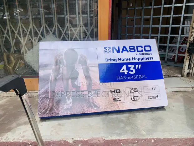 Nasco 43" LED Digital Satellite FHD Flat-Screen TV - 1