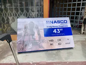 Nasco 43" LED Digital Satellite FHD Flat-Screen TV