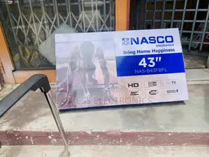 Nasco 43" LED Digital Satellite FHD Flat-Screen TV
