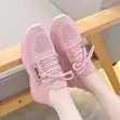 Women's Korean Versatile Woven Sneakers - Breathable Casual Shoes - 2