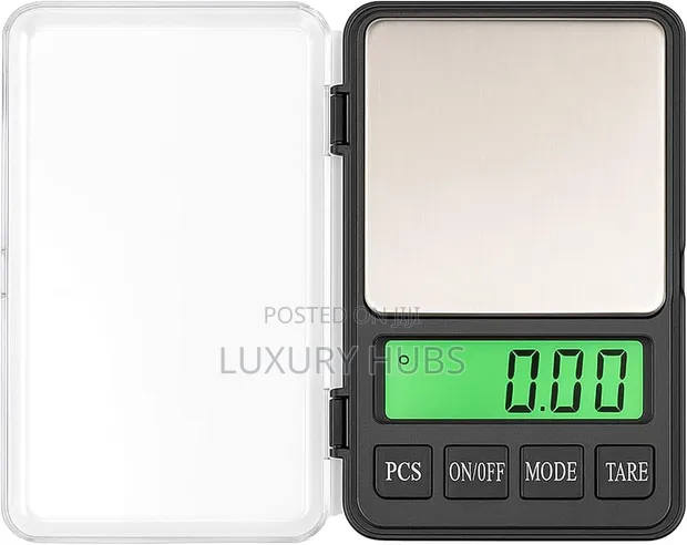 0.01g-600g Digital Pocket Scale - High Precision Electronic Scale - 1