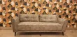 Beige 3+1+1 Sofa Set with Wingback Chairs - 2