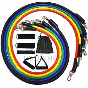 Resistance Bands Set with Handles - Full Body Workout