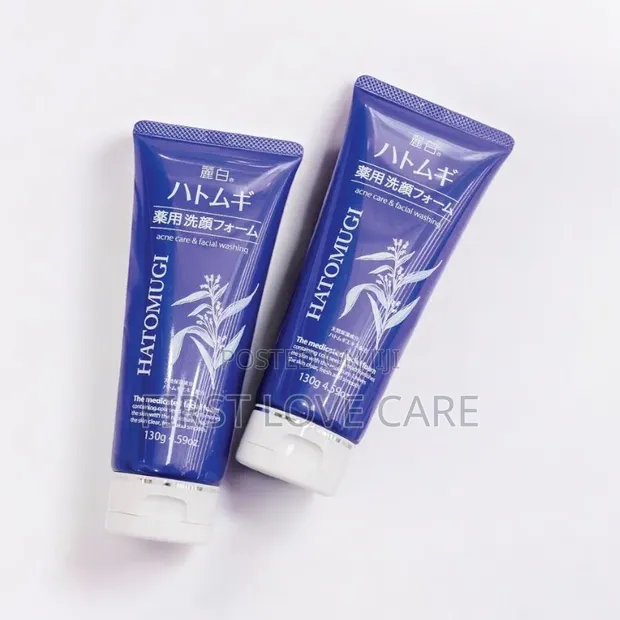 Hatomugi Medicated Facial Cleansing Foam 130G - 1