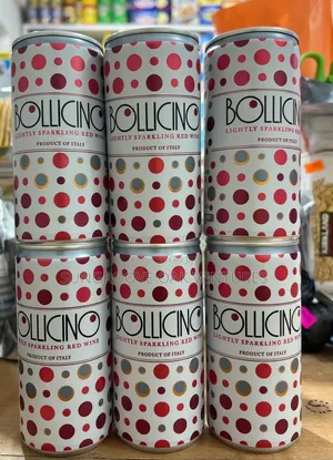 Bollicino Sparkling Red Wine (200ml Cans) - 24 Pack