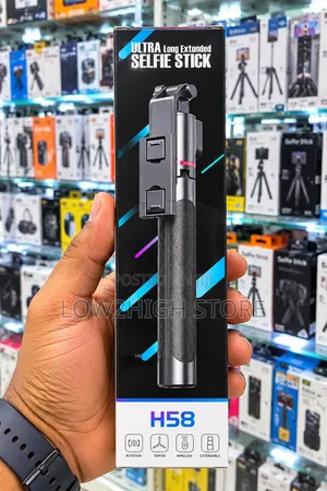 H58 Ultra Long Extended Selfie Stick Tripod