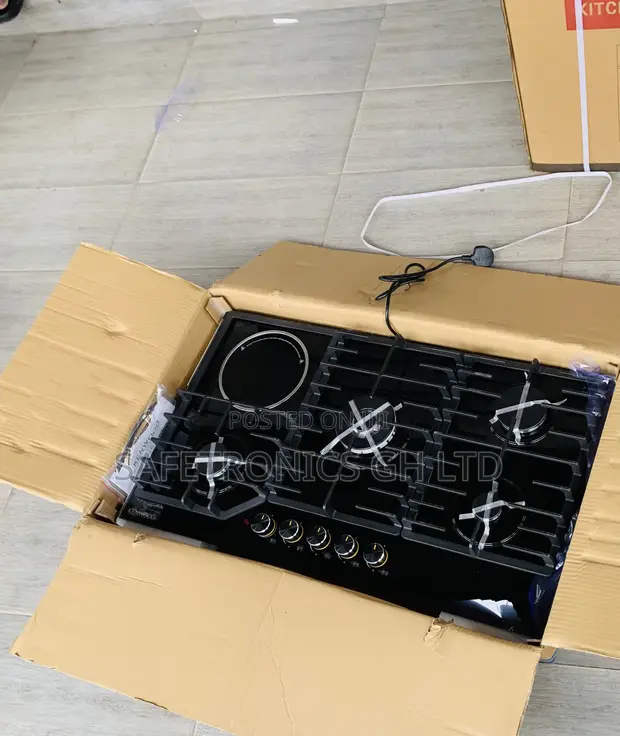 Brand New Kenwood 90cm 4+1 Inbuilt Gas & Electric Hob - 1