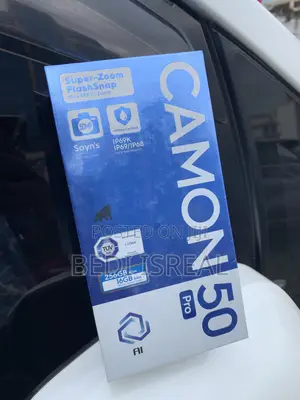 New Tecno Camon 50 Pro 256GB Silver
