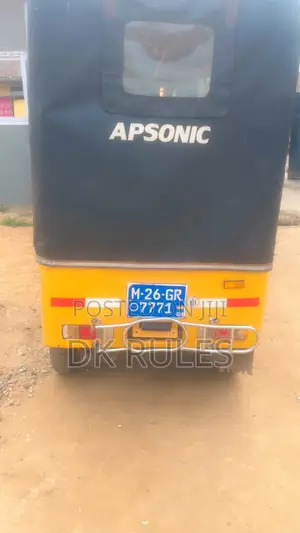 Apsonic AP125-9G 2024 Yellow Three-Wheeler
