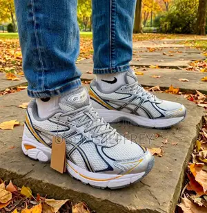 Original Asics GT-2160 Silver/Yellow Sneakers