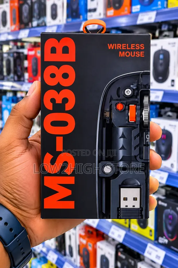 MS-038B Wireless Rechargeable Mouse - 1