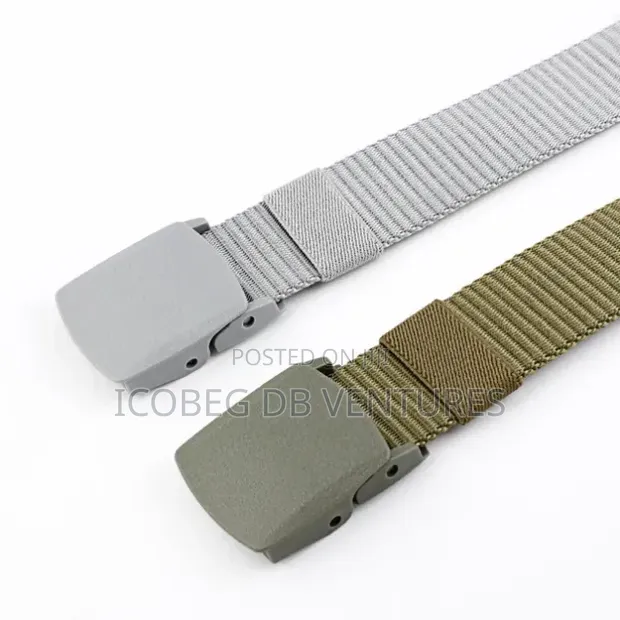 Nylon Tactical Belt with Quick-Release Buckle - 1