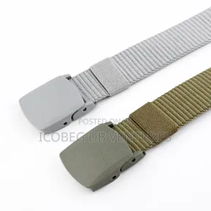 Nylon Tactical Belt with Quick-Release Buckle
