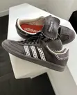 Adidas Samba x Wales Bonner Brown Leather Sneakers - 1