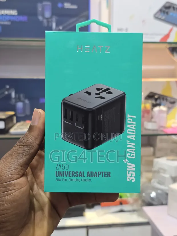 Heatz ZA59 35W Universal Travel Adapter - 1
