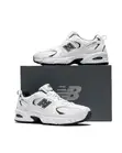 Original New Balance 530 White/Black Abzorb Sneakers - 4