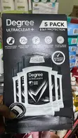 Degree Ultraclear 5 Pack Antiperspirant - 3