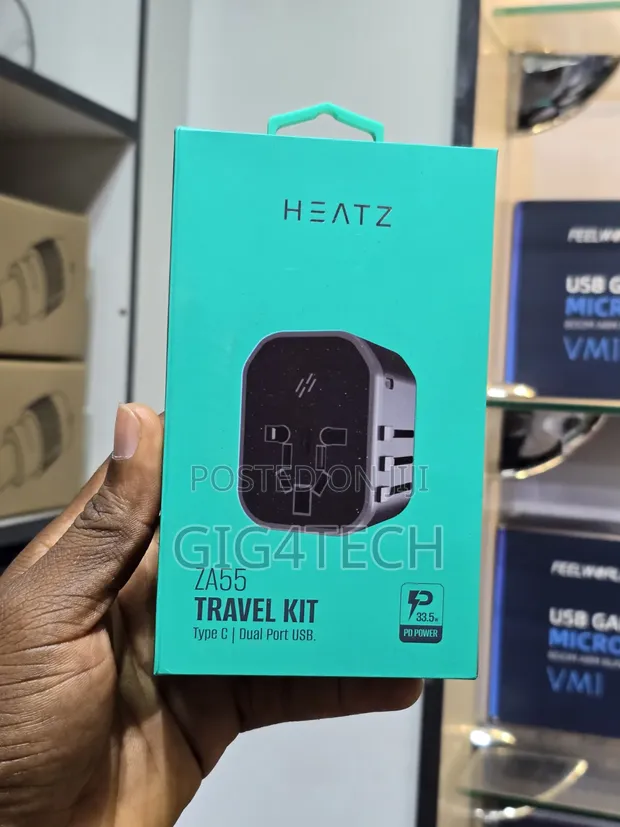 Heatz ZA55 33.5W Universal Travel Adapter - 1