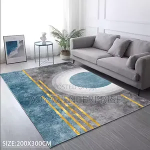 6x9 Feet Luxury 3D Center Rug - Hall Size