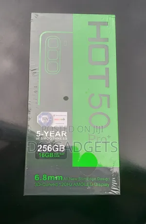 New Infinix Hot 50 Pro+ 4G 256GB Gold