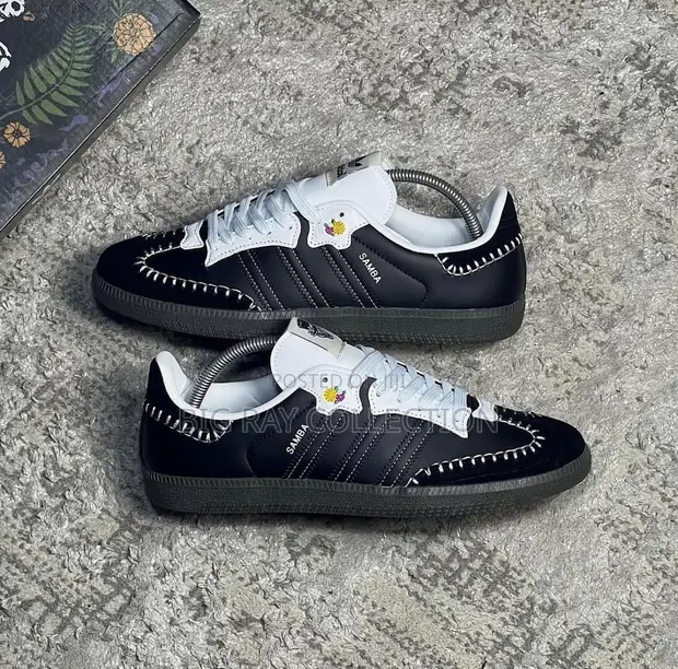 Adidas Samba OG Floral Embroidery Sneakers - 1