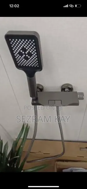 Brand New DBL Steel Telephone Shower