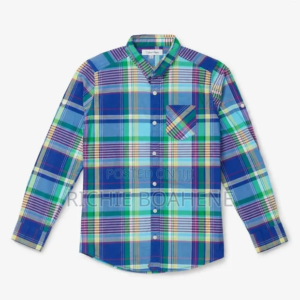 Calvin Klein Boys Shirt - Size 8/9 Years - 1