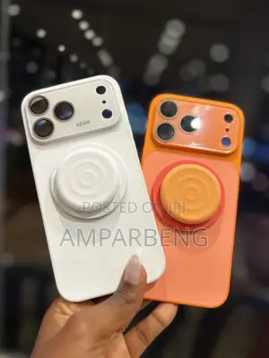 New Magsafe Silicone Case with Pop Grip for iPhone