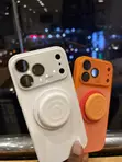 New Magsafe Silicone Case with Pop Grip for iPhone - 4