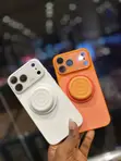 New Magsafe Silicone Case with Pop Grip for iPhone - 5