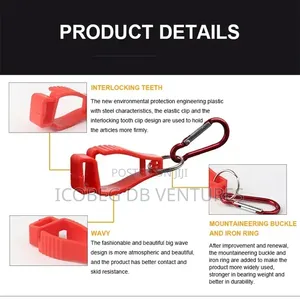 Ergonomic Glove Clip