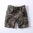 Khaki Camouflage Shorts and Denim Jeans for Men - 1