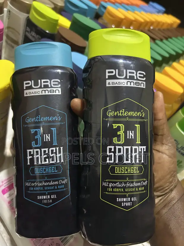 Pure & Basic Men Shower Gel - 400ml - 1
