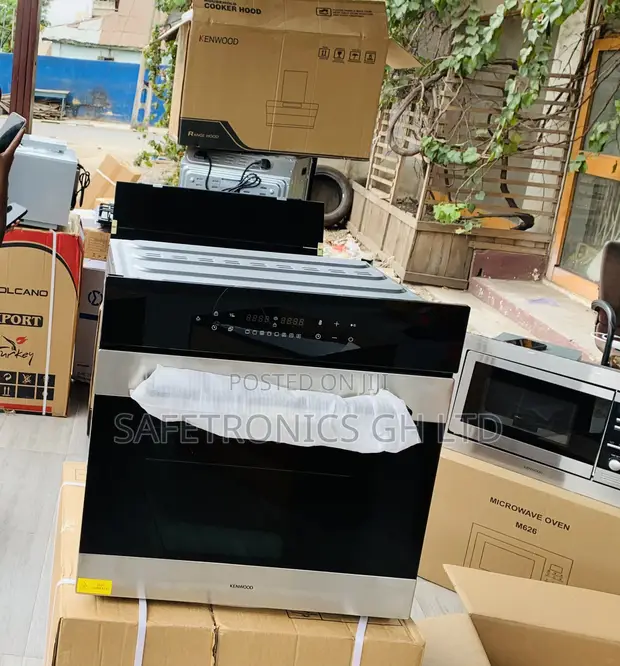 Kenwood Black Silver Inbuilt Oven - 1
