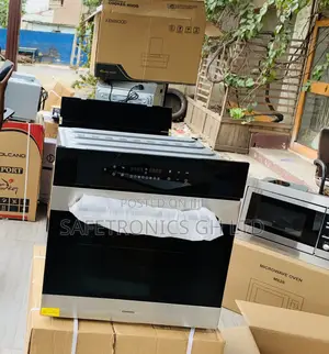 Kenwood Black Silver Inbuilt Oven