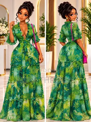 Ankara Skirt and Top Set