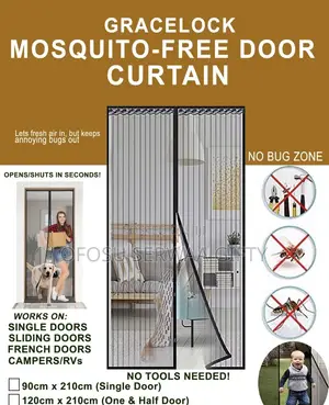 Magnetic Door Curtains - Insect & Mosquito Proof