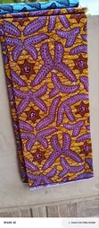 African Print Fabric - 6 Yards - 1