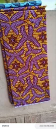 African Print Fabric - 6 Yards - 2