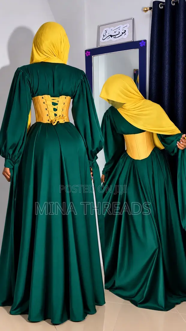 Flare Under Bust Dress - 1