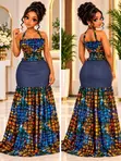 Adire Maxi Dress - Brand New - 1