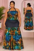 Adire Maxi Dress - Brand New - 3