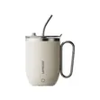 LePresso Sip Spin Auto Stirring Mug 420ml - White - 1