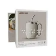 LePresso Sip Spin Auto Stirring Mug 420ml - White - 2
