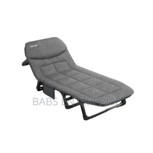 Green Lion Foldable Camping Bed - Gray