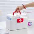Portable First Aid Medical Storage Box - 3
