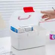 Portable First Aid Medical Storage Box - 4
