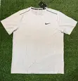 Nike White Top with Black Shoulder Line - 1