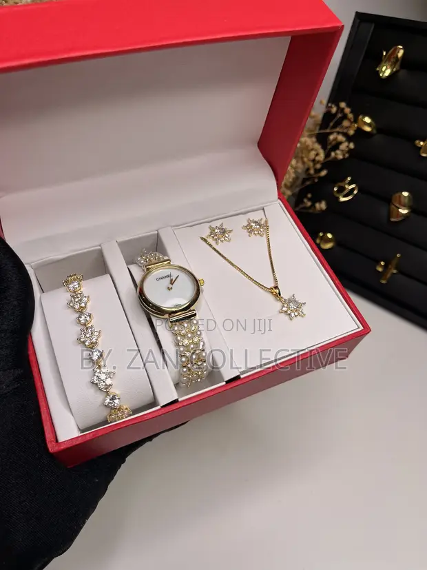 Aurelia Jewelry Set with Watch - 1