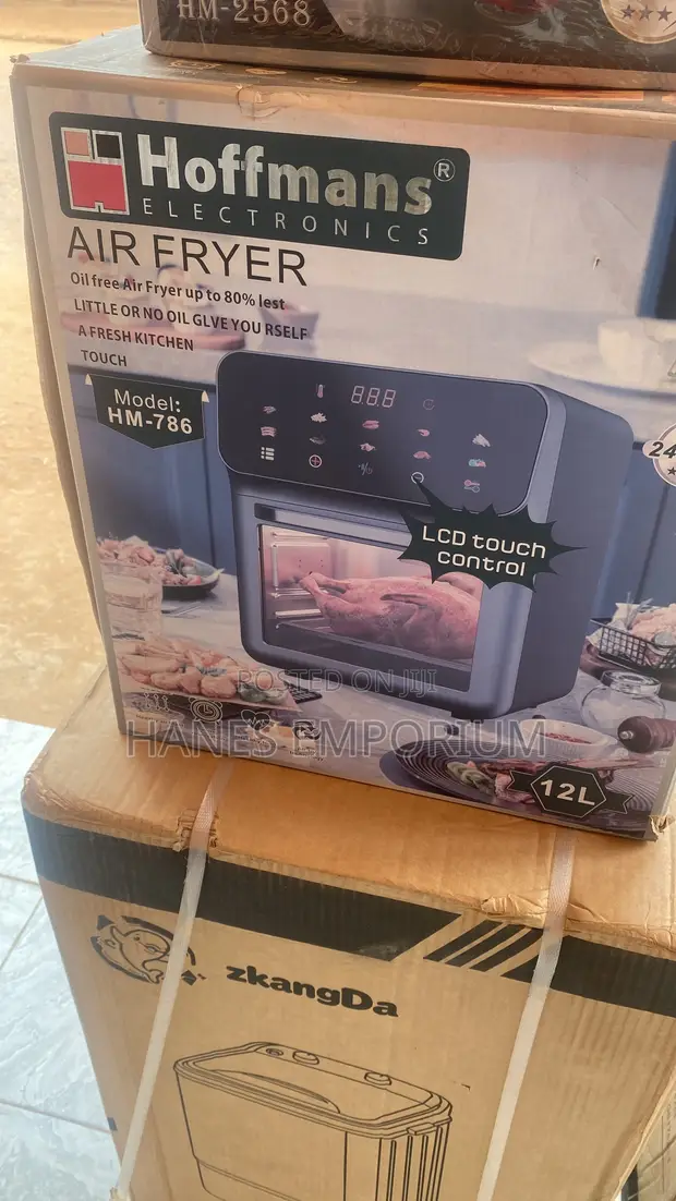 Hoffman 12L & Smart Rest 15L Digital Air Fryers - 1